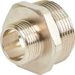 Ниппель переходной Stout 1 1/4"x3/4" НР никелированная латунь SFT-0004-011434