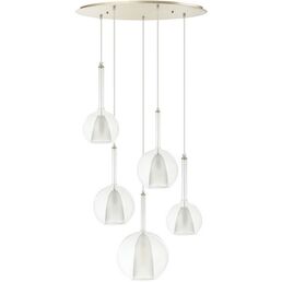 Каскадный подвесной светильник Arte Lamp Gala A2720SP-5SG