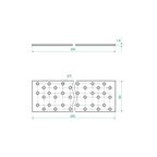 Пластина соединительная PS 200x60x1.8