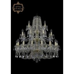 Хрустальная подвесная люстра Art Classic 44501 11.21.16+8+4.300.3d.Gd.Sp подсвечник