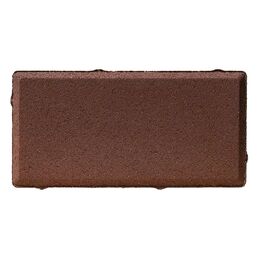 Плитка тротуарная BRAER прямоугольник 200x100 мм цвет красный толщина 40 мм