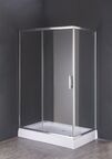 Душевой уголок Loranto 120x80 CS-8021S 120*80*195 стекло прозрачное, профиль хром