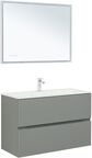 Мебель для ванной комнаты Aquanet Джейн 100 см 00313320 подвесная, мисти грин