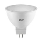 Лампа светодиодная Gauss MR16 GU5.3 170-240 В 6.5 Вт спот матовая 500 лм холодный белый свет