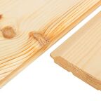 Имитация бруса хвоя 20x146x3000 мм сорт Оптима 4 шт. 1.75 м²