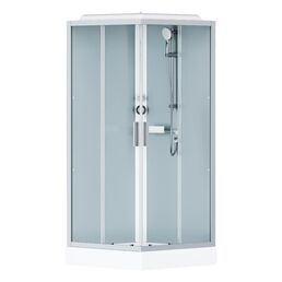 Душевая кабина Am.Pm Gem 90x90 W90C-403-090MT стекло прозрачное, профиль матовый хром