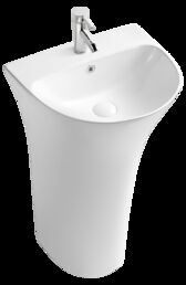 Раковина SantiLine SL-4017 напольная, белая