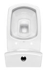Унитаз-компакт Cersanit Carina New Clean On KO-CAR011-3/5-COn-S-DL-w безободковый, микролифт