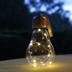 Светильник Inspire Talara на солнечных батареях 14 см цвет прозрачный теплый белый свет 2 шт