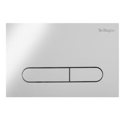 Комплект 4в1 унитаз с инсталляцией BelBagno Sfera-R BB046CHR/BB2111SC/BB002-80/BB005-PR-CHROME безободковый, с крышкой микролифт и кнопкой смыва