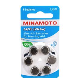 Слуховая батарейка MINAMOTO 88675