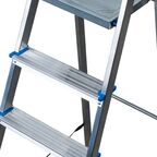 Стремянка алюминиевая Ladderbel STR-AL-6 6 ступеней, максимальная нагрузка 150 кг