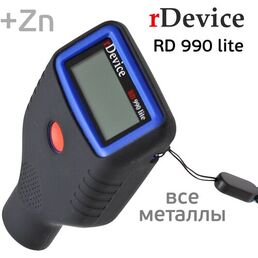 Толщиномер rDevice RD-990 Lite (max 2мм; цинк; чехол; все металлы)