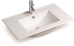 Накладная раковина SantiLine 121 см SL-2102 (120) белая