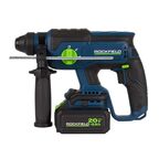 Перфоратор аккумуляторный бесщеточный SDS-plus Rockfield RF2254BK, 20 В Li-Ion 4 Ач, 2 Дж