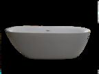 Ванна акриловая Ceruttispa Como 170x750 CT7386 отдельностоящая, белая