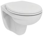 Безободковый подвесной унитаз Ideal Standard EUROVIT K881201 с сиденьем