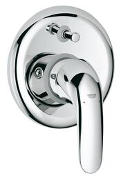 Внешняя часть встраиваемого смесителя для ванны GROHE Euroeco, хром (19379000)