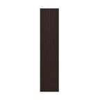Террасная доска ДПК Decking Smart цвет Венге 4000x150x24 мм 0.6 м²