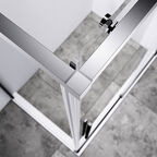 Душевой уголок Vincea Slim-N 100x80 VSR-4SN8010CL стекло прозрачное, профиль хром