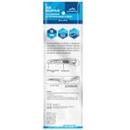 Нож строительный Vertextools 0044-18-00 пластиковый корпус сегментное лезвие 18 мм