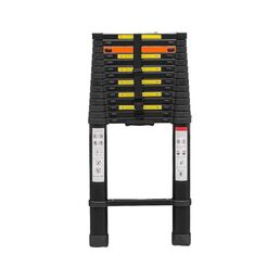 Телескопическая алюминиевая бытовая лестница Rockforce RF-UP580
