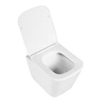 Комплект подвесного унитаза с инсталляцией BelBagno Due BB3103CHR/SC/BB002-80/BB005-PR-CHROME безободковый, с микролифтом, белый, кнопка хром