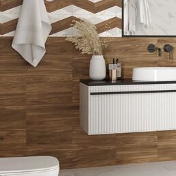 Настенная плитка Kreaforta Mersey Wooden 20x40 см 1.62 м² матовая цвет бежевый