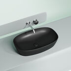 Раковина накладная Ceramica Nova Element 60 см CN6049MB черная матовая