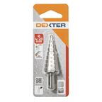Сверло ступенчатое по металлу Dexter SM24P01CSD133-1RU 4x20 мм
