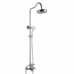Душевая стойка Rose R0136 хром