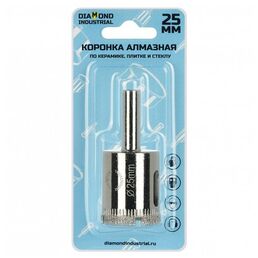 Алмазная коронка по керамике, плитке и стеклу 25 мм Diamond Industrial