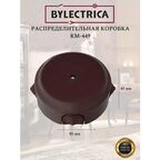 Распределительная коробка ретро 5 шт D95, шоколад
