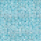 Мозаика Mir Mosaic Natural Steppa голубая стеклянная 315х315х5 мм глянцевая