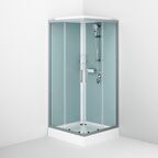 Душевая кабина Am.Pm Gem 90x90 W90C-403-090MT стекло прозрачное, профиль матовый хром