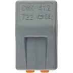 Клеммы соединительные монтажные с рычажком Duwi СМК 222-412 2-проводные 4мм² серые 20шт 26621 1