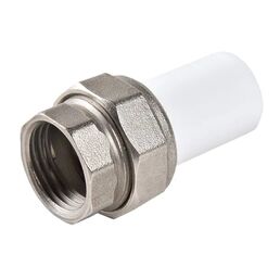 Муфта разъемная РВК 3/4"x20 мм ВР ВП полипропилен 020509