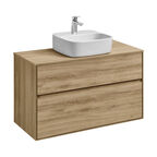 Столешница Aquaton Либерти 100 см 1A281103LYC70  дуб эльвезия