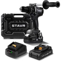 Ударная аккумуляторная дрель-шуруповерт Ставр Stavr SHD 18BLHD-2K 9020100453