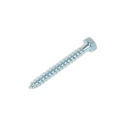 Шестигранный оцинкованный шуруп STARFIX 6x50 мм, DIN571, 10 шт. SMZ1-59721-10