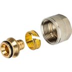 Евроконус для труб из сшитого полиэтилена Stout 3/4"x16x2.2 мм ВР латунь