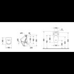 Писсуар Duravit ME By Starck 2809300000
