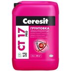 Грунтовка Ceresit СТ 17 Pro, 5 л, светло-желтый