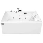 Ванна акриловая Gemy 182x122 G9061 K L белая
