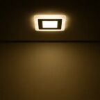 Светильник встраиваемый Gauss Backlight BL120 квадратный 3 и 3 Вт свет тёплый белый