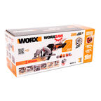 Циркулярная бесщеточная пила WORX 20V 120 мм аккумуляторная WX531