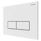 Клавиша смыва для инсталляций Siamp Plank белая глянцевая (10006930)