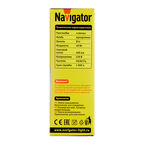 Лампа накаливания Navigator E14  40 Вт 400 Лм 230 В свеча прозрачная