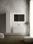 Тумба с раковиной Sancos Snob R SNR100W 100 см подвесная, Bianco
