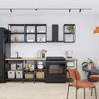 Напольный шкаф Вельга Konsensa 60x87x56 см цвет черный